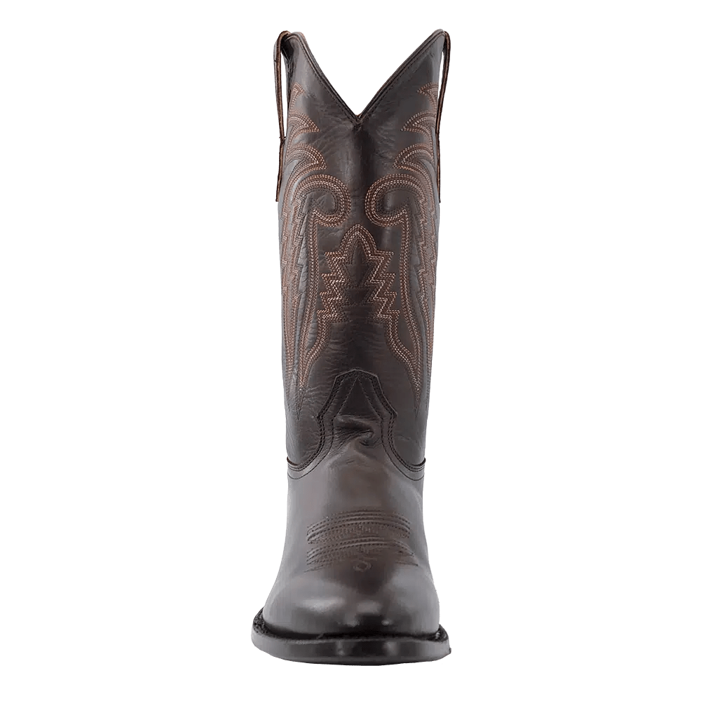 R. Watson Men s Chocolate Sinatra Cowhide Western Boots RW7009 3