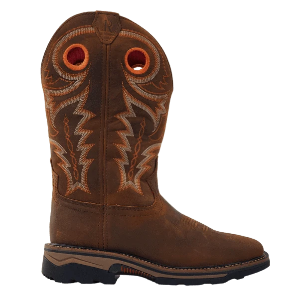 R WATSON BOOTS Boots R Watson Men's 12" Hazel Bay Cowhide Western Work Boots RW1010