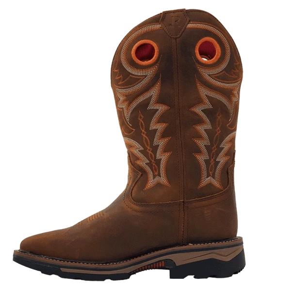 R WATSON BOOTS Boots R Watson Men's 12" Hazel Bay Cowhide Western Work Boots RW1010