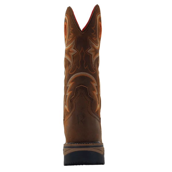 R WATSON BOOTS Boots R Watson Men's 12" Hazel Bay Cowhide Western Work Boots RW1010
