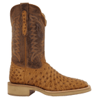 R WATSON BOOTS Boots R Watson Men's Antique Saddle Full Quill Ostrich Exotic Boots RW4540-2
