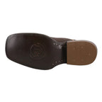 R WATSON BOOTS Boots R Watson Men's Brown Goat Embroidered Cowboy Boots WR0003-2