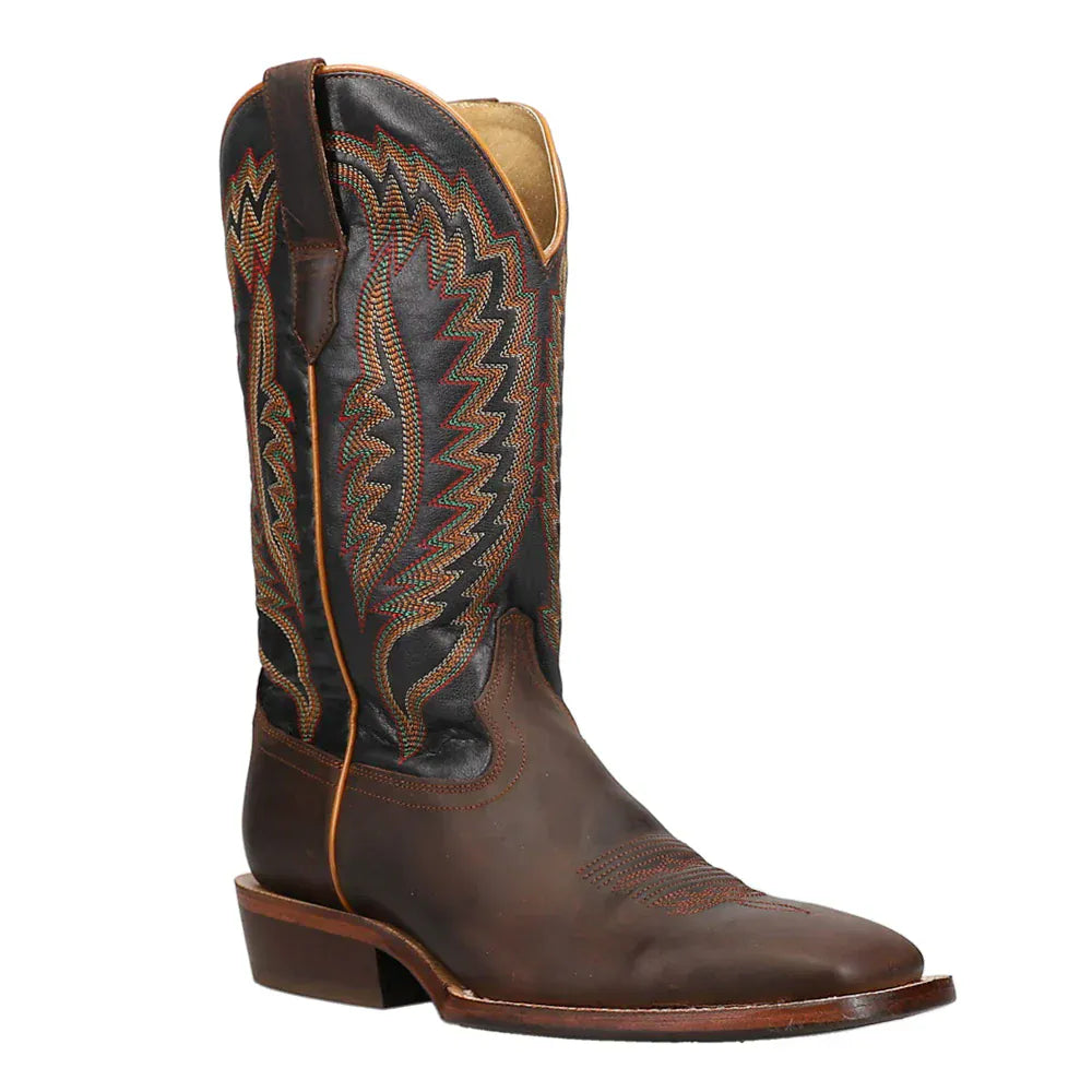 R Watson R Watson Men's Brown Goat Embroidered Cowboy Boots WR0003-2 – Russell's ...