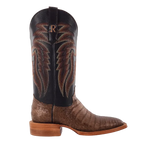 R WATSON BOOTS Boots R Watson Men's Coco Brown Caiman Belly Exotic Western Boots RW2004-2