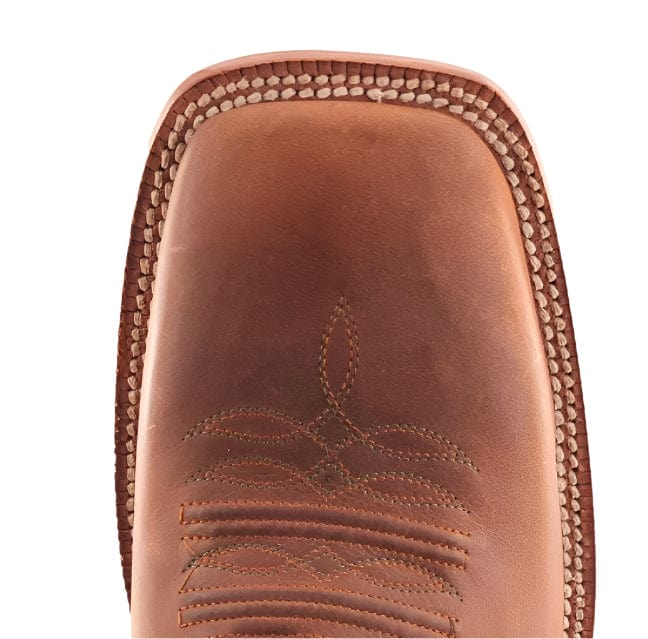 R WATSON BOOTS Boots R. Watson Men’s Cowhide Mad Cat Miel Wide Square Western Boot RW8001-2