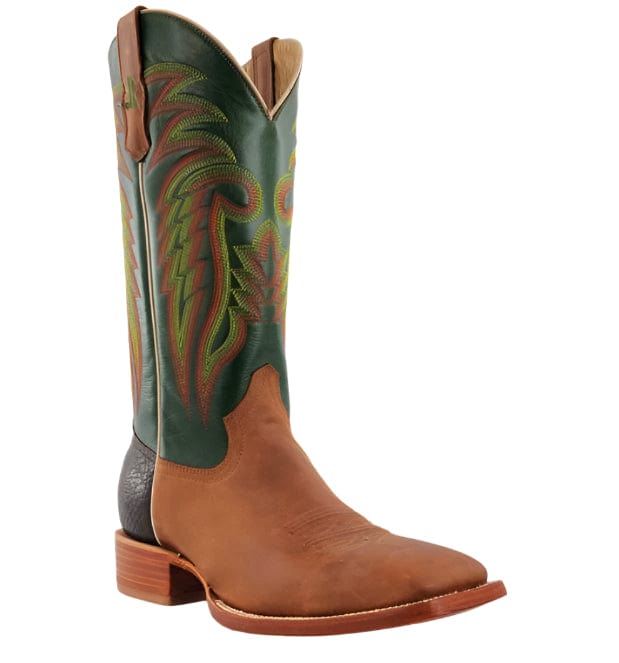 R WATSON BOOTS Boots R. Watson Men’s Cowhide Mad Cat Miel Wide Square Western Boot RW8001-2