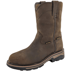 R WATSON BOOTS Boots R. Watson Men's Dark Earth Waterproof Composite Toe Work Boots RW1022-CTWP