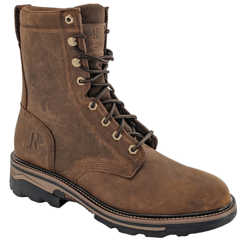 Ariat square toe hot sale lace up work boots