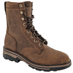 R WATSON BOOTS Boots R. Watson Men's Peanut Lace Up Waterproof Work Boots RW1020-WP