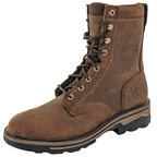 R WATSON BOOTS Boots R. Watson Men's Peanut Lace Up Waterproof Work Boots RW1020-WP