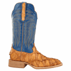 R WATSON BOOTS Boots R Watson Men's Saddle Matte Pirarucu Exotic Western Boots RW7806-2