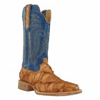 R WATSON BOOTS Boots R Watson Men's Saddle Matte Pirarucu Exotic Western Boots RW7806-2