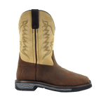 R WATSON BOOTS Boots R. Watson Men’s Walnut Cowhide Wide Square Work Boot RW1803