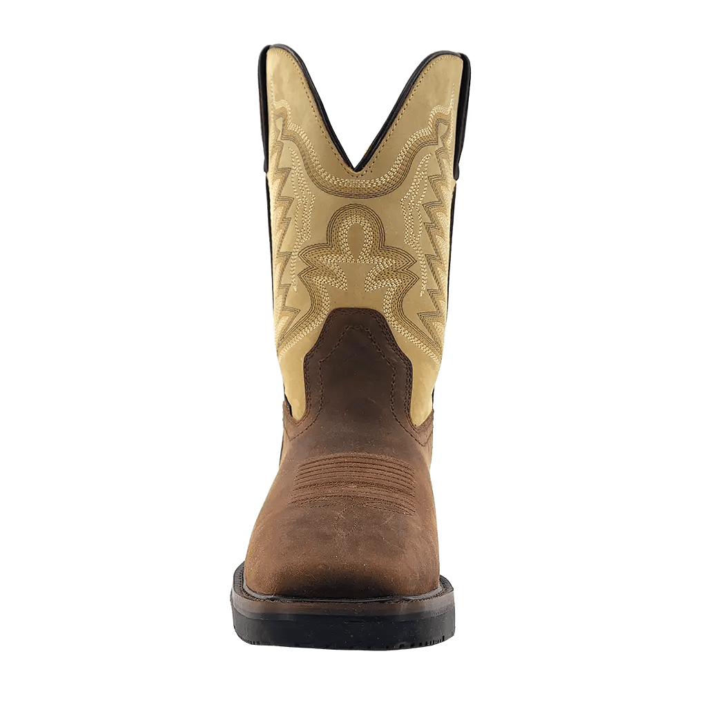 R WATSON BOOTS Boots R. Watson Men’s Walnut Cowhide Wide Square Work Boot RW1803