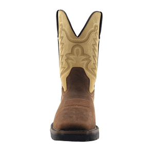 R WATSON BOOTS Boots R. Watson Men’s Walnut Cowhide Wide Square Work Boot RW1803