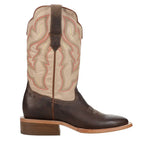R WATSON BOOTS Boots R Watson RW Ranch Women's Ivory & Mad Brown Cowboy Boots WRL0006-2