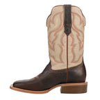 R WATSON BOOTS Boots R Watson RW Ranch Women's Ivory & Mad Brown Cowboy Boots WRL0006-2