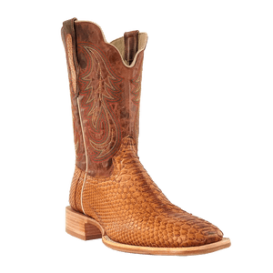 R WATSON BOOTS Mens - Boots - Western - Exotic R. Watson Men's Camel Back Cut Python Western Boots RW7915-2