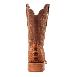 R WATSON BOOTS Mens - Boots - Western - Exotic R. Watson Men's Camel Back Cut Python Western Boots RW7915-2
