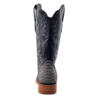 R WATSON BOOTS Mens - Boots - Western - Exotic R. Watson Men's Grey Sueded Back Cut Python Boots RW7412-2