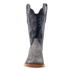 R WATSON BOOTS Mens - Boots - Western - Exotic R. Watson Men's Grey Sueded Back Cut Python Boots RW7412-2