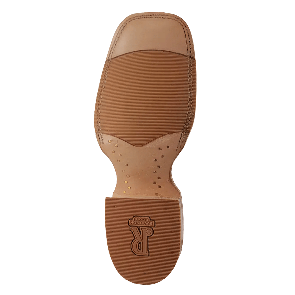 R WATSON BOOTS Mens - Boots - Western R. Watson Men's Tobacco Cowhide Western Boots RW8034-2