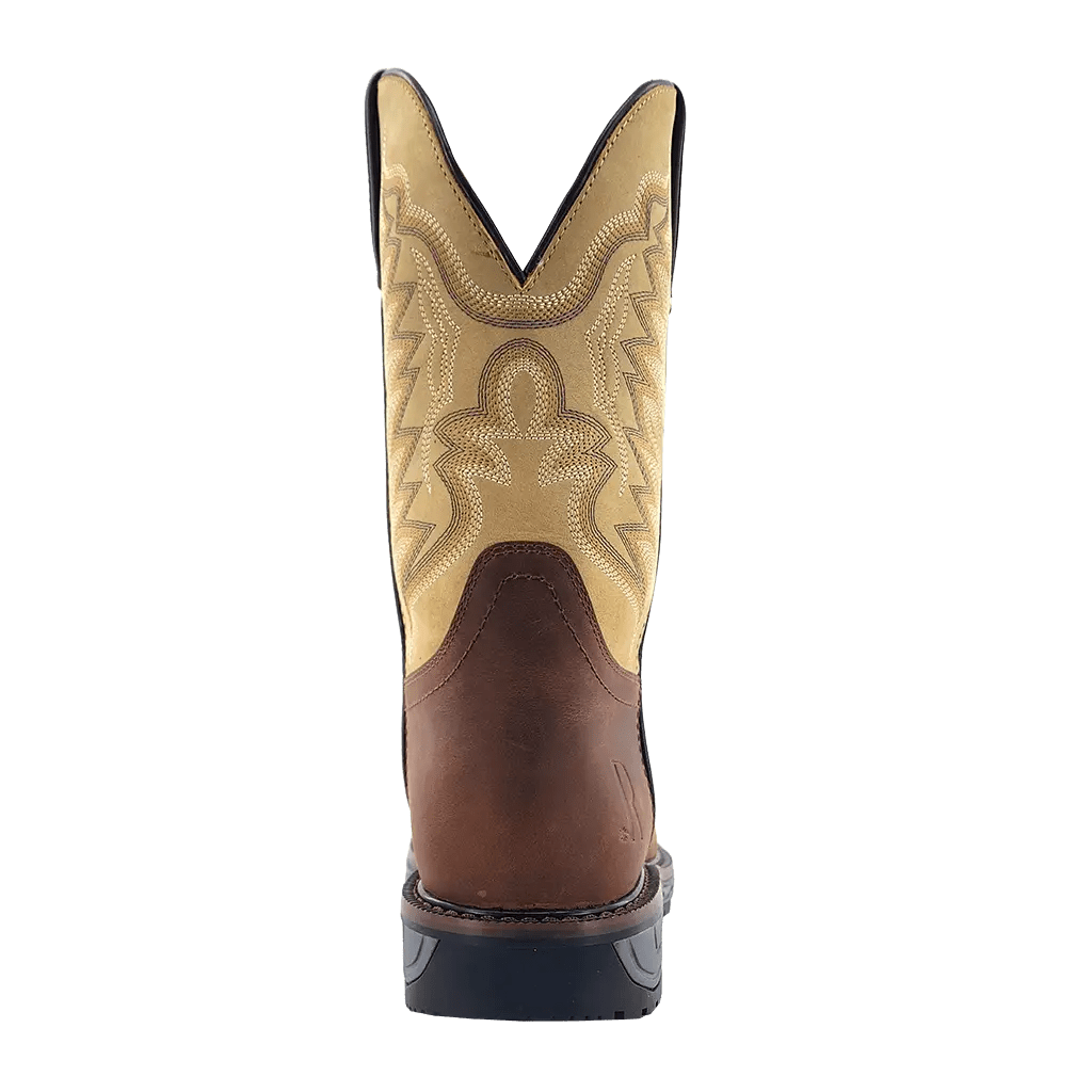 R. Watson Men's Cowhide Wide Square Steel Toe Work Boot RW1803 ST R. Watson Men's Cowhide Wide Square Steel Toe Work Boot RW1803 ST