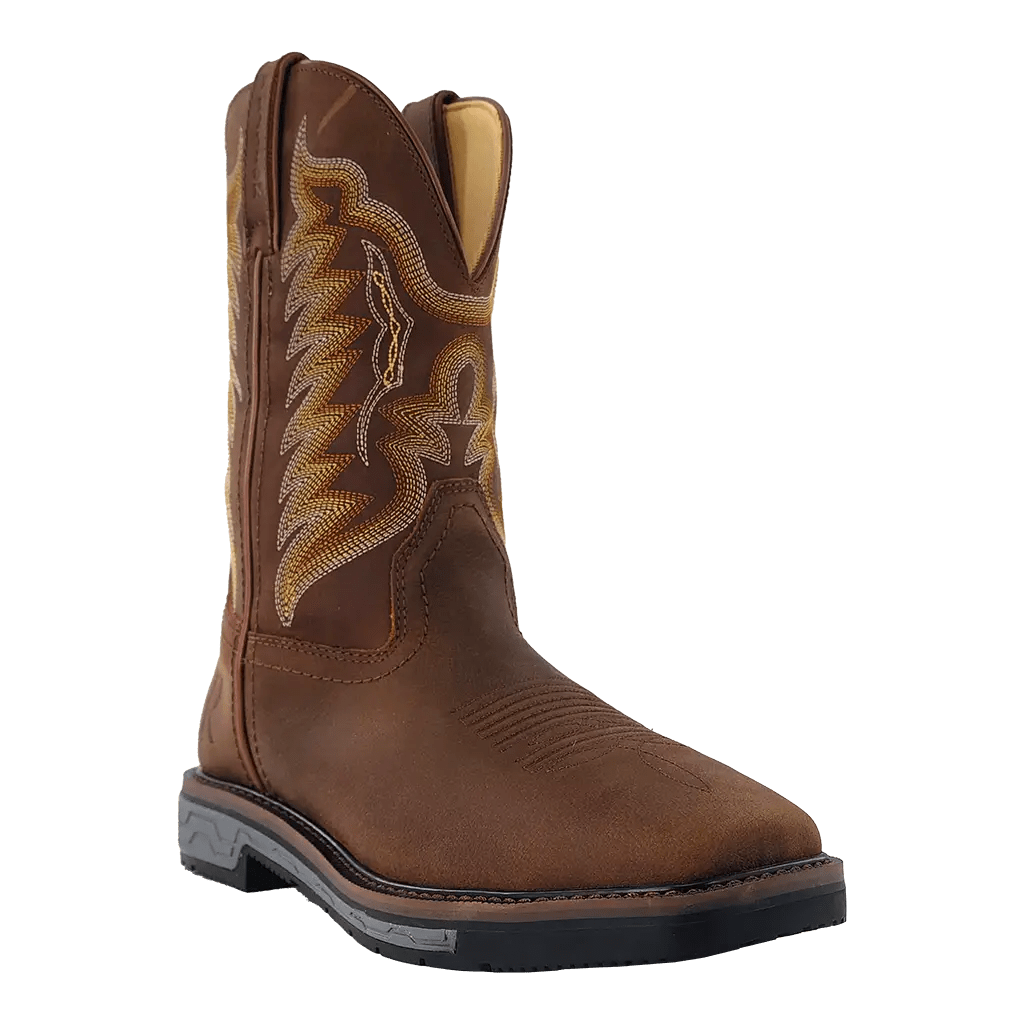 R WATSON BOOTS Mens - Boots - Work - Safety Toe - Steel R. Watson Men’s Crazy Horse Cowhide Steel Toe Work Boot RW1804-ST
