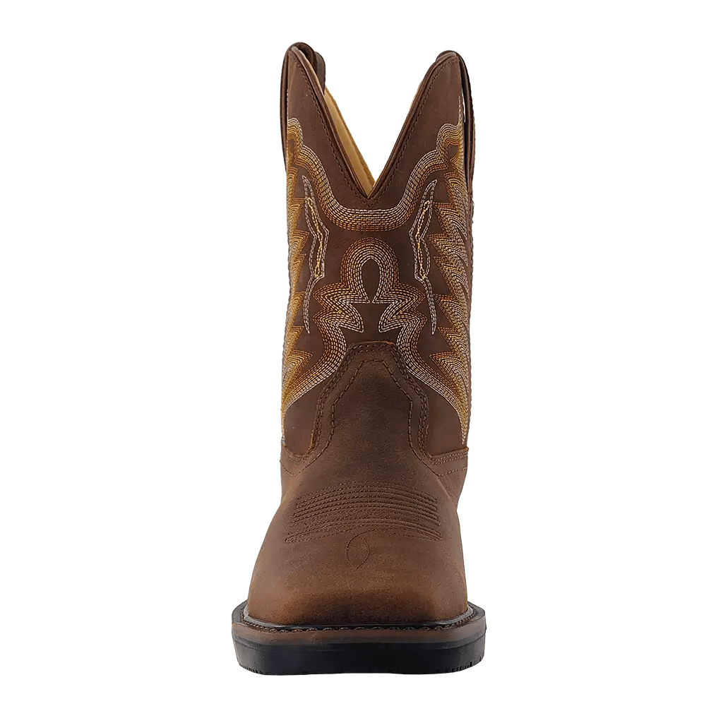 R WATSON BOOTS Mens - Boots - Work - Safety Toe - Steel R. Watson Men’s Crazy Horse Cowhide Steel Toe Work Boot RW1804-ST