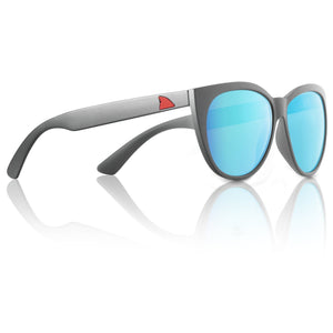 RedFin Polarized Fishing Polarized Sunglasses Matte Gray - Gulf Blue Key Largo