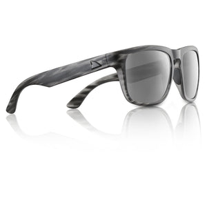 RedFin Polarized Sunglasses Black Ice-Shad Mirror Tybee
