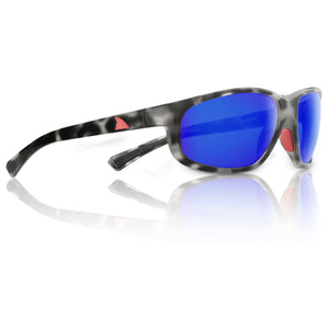 RedFin Polarized Sunglasses Black Tortoise-Atlantic Blue Jekyll