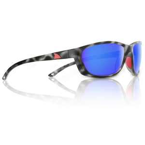 RedFin Polarized Fishing Polarized Sunglasses Black Tortoise-Coastal Blue Keewaydin