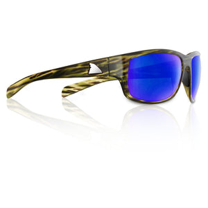 RedFin Polarized Sunglasses Driftwood-Atlantic Blue Amelia