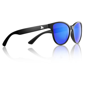 RedFin Polarized Sunglasses Matte Black - Coastal Blue Hilton