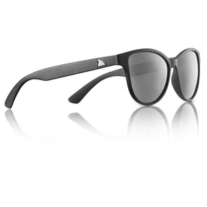 RedFin Polarized Sunglasses Matte Black - Shad Mirror Hilton