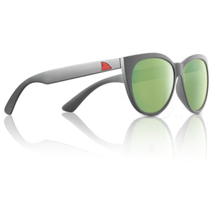 RedFin Polarized Sunglasses Matte Gray - Seagrass Key Largo