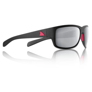 RedFin Polarized Sunglasses MBlack-Dark Shad Mirror Amelia