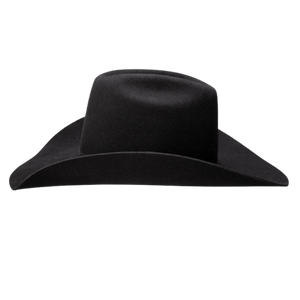 RESISTOL Hats Resistol Men's CJ 3X 9TH Black Round Wool Western Hat RW9TRD-CJ42-07