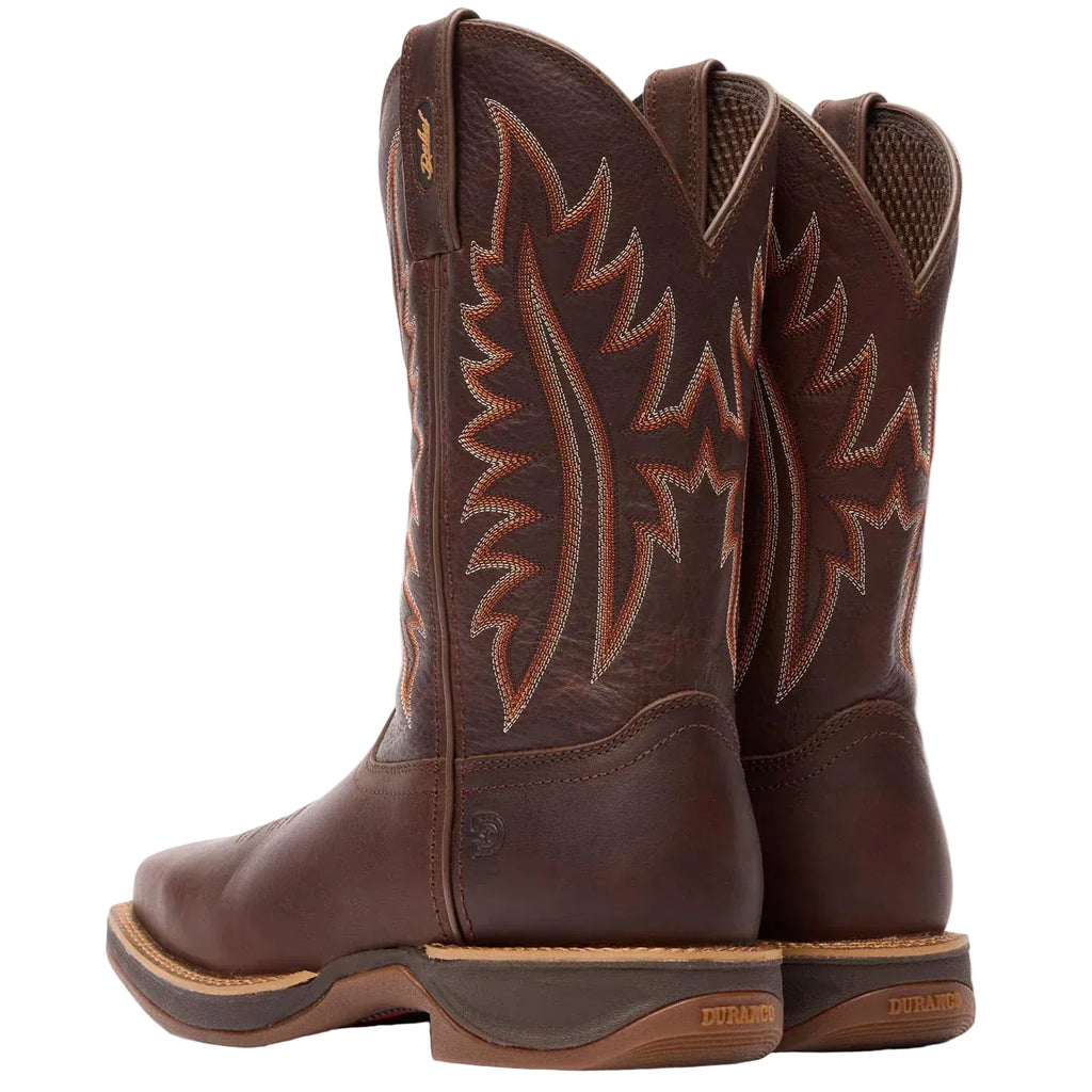 ROCKY BRANDS Boots Durango Men's Briar Pitstop Rebel Ultra-Lite Western Work Boot DDB0517