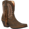 ROCKY BRANDS Boots Durango Women's Crush Roasted Pecan Western Bootie DRD0430