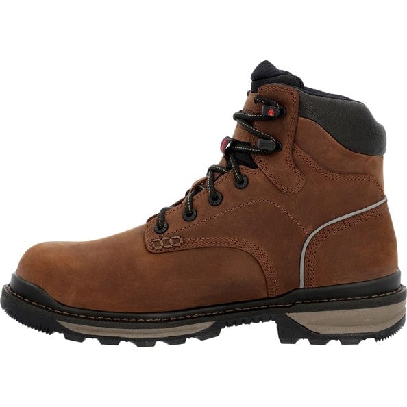 ROCKY BRANDS Boots Rocky Brands Men's Crazy Horse Rams Horn Waterproof Composite Toe Work Boot RKK0388