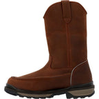 ROCKY BRANDS Boots Rocky Brands Men's Crazy Horse Rams Horn Waterproof Work Boot RKK0441