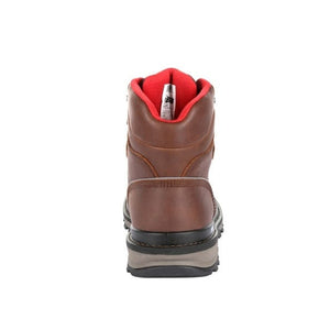 ROCKY BRANDS Boots Rocky Brands Men's Dark Brown Rams Horn Waterproof Composite Toe Work Boot RKK0257