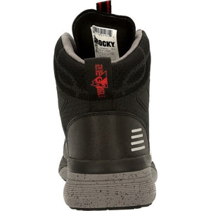 ROCKY BRANDS Boots Rocky Brands Men's Industrial Athletix Black Tech Hi-Top Composite Toe Work Shoe RKK0347