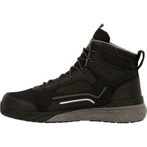 ROCKY BRANDS Boots Rocky Brands Men's Industrial Athletix Black Tech Hi-Top Composite Toe Work Shoe RKK0347