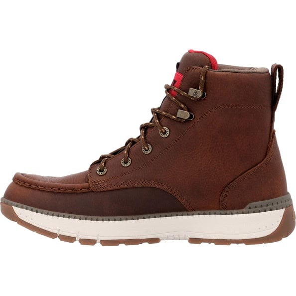 Rocky Men's Tobacco Brown Rebound Wedge Waterproof Work Boot