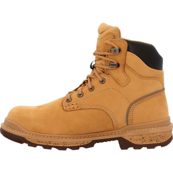 ROCKY BRANDS Boots Rocky Brands Men's Wheat Rams Horn Waterproof Composite Toe Work Boot RKK0392