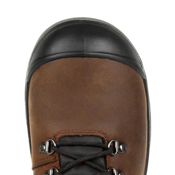 Rocky Brands Boots Rocky Brands Men's Worksmart Brown Composite Toe Waterproof Work Boot RKK0245