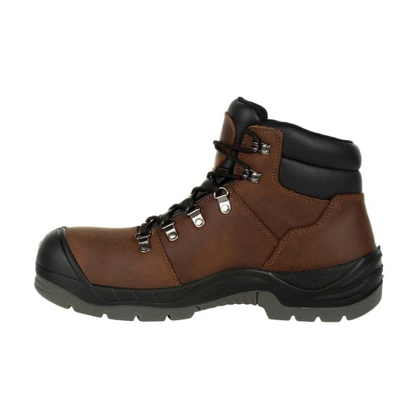 Rocky Brands Boots Rocky Brands Men's Worksmart Brown Composite Toe Waterproof Work Boot RKK0245